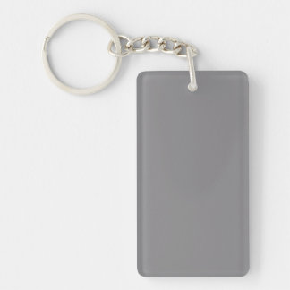 Titanium Gray Color Trend Background Sleutelhanger