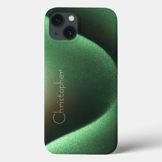 Titanium groen roestvrij staal Print iphone 15 Case-Mate iPhone Case (Achterkant)