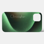 Titanium groen roestvrij staal Print iphone 15 Case-Mate iPhone Case (Achterkant (horizontaal))