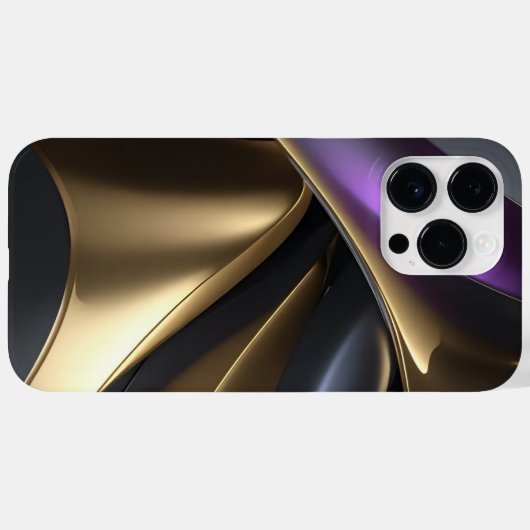 Titanium kleur iPhone Case (Achterkant (horizontaal))