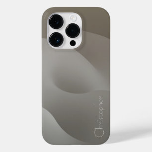 Titanium natuur kleur Case-Mate iPhone 14 pro hoesje
