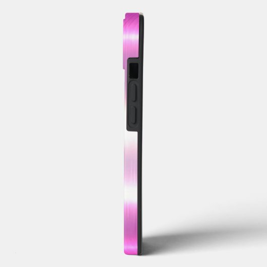 Titanium paarse en Zilveren Roestvrij staalmetaal Case-Mate iPhone Case (Achterkant / Links)