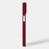 Titanium rood roestvrij staal Metallic Case-Mate iPhone Case (Achterkant / Rechts)