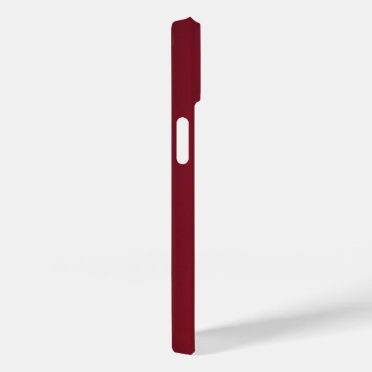 Titanium rood roestvrij staal Metallic Case-Mate iPhone Case (Achterkant / Rechts)