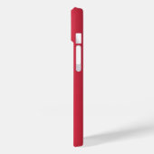Titanium rood roestvrij staal Metallic Case-Mate iPhone Case (Achterkant / Links)