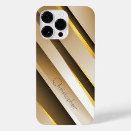 Titanium Sinaasappel Roestvrij Staal Print iPhone 14 Pro Max Hoesje