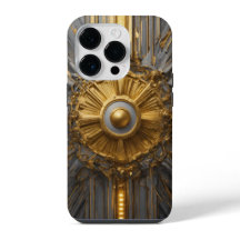Titanium Zilver en Goud Roestvrij staal Print