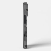 Titanium zilver glanzend roestvrij staal Metaal Case-Mate iPhone Case (Achterkant / Rechts)