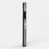Titanium Zilver Roestvrij staal Metaal Case-Mate iPhone Case (Achterkant/rechts)