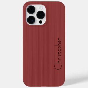 Titanium ♥️ Zilver Roestvrij staal Print Case-Mate iPhone 14 Pro Max Hoesje