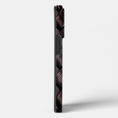 Titaniumkoord brons glanzend roestvrij staal Metaa Case-Mate iPhone Case (Achterkant / Rechts)