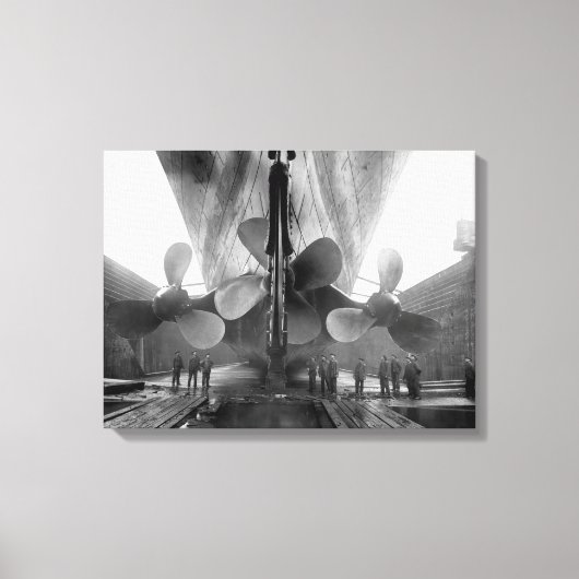 Titaniumschroeven Canvas Afdruk (Voorkant)