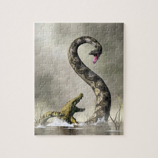 Titanoboa Legpuzzel (Verticaal)