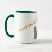 Titanosaurus The Titanic Lizard Mug (Gauche)