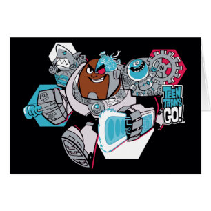 Titans Ados, allez !   Graphique Arsenal de Cyborg