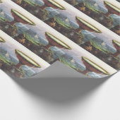 Titan's Goblet beroemd gemaakt door Thomas Cole Cadeaupapier (Hoek)