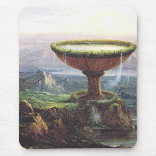 Titan's Goblet beroemd gemaakt door Thomas Cole Muismat (Voorkant)