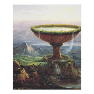 Titan's Goblet beroemd gemaakt door Thomas Cole Perfect Poster