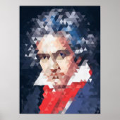 Titans of Music : Poster Beethoven (Bas poly) (Devant)