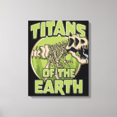 Titans of the Earth logo Canvas Afdruk (Voorkant)