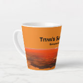 Titan's Surface Latte Mok (Linkerhoek)