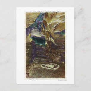 Titan's Temple Balcony Uitzicht van de Bridal Briefkaart