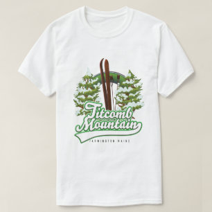 Titcomb Mountain Farmington Maine Ski T-shirt