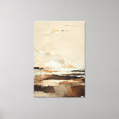 Titel "Autumns Islands". Meditatief landschap Canvas Afdruk (Voorkant)