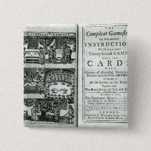 Titel bladzijde van de vijfde editie vierkante button 5,1 cm