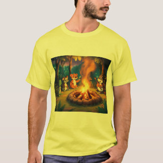 Titel: "Camp Critters: Where the Wild Things Jest" T-shirt
