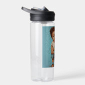 **Titel**: Eenvoudige plastic waterfles **Beschrij (Rechts)