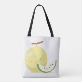 Titel: "Elegante Flat Design Bag met zachte kleure Draagtas (Achterkant)