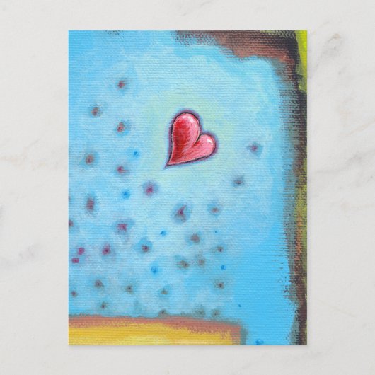 Titel: Focus: liefdevol zijn. Briefkaart (Voorkant)