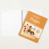 titel: Gepersonaliseerde Boogschutter Dierenriem P Planner (Display)