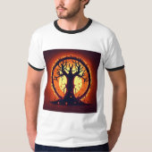 Titel: "Majestic Dragon Unleashed T-shirt" Beschri T-shirt (Voorkant)