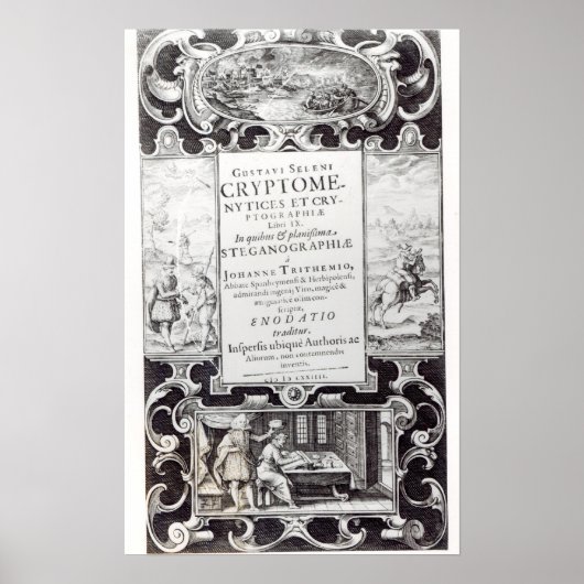 Titel Pagina aan boek 9 Poster (Voorkant)