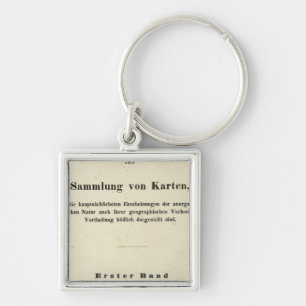 Titel Pagina Dr. Heinrich Berghaus Sleutelhanger