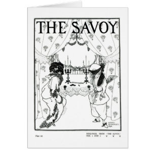 Titel pagina van 'The Savoy' nr. 1 en 2, 1896 (aan