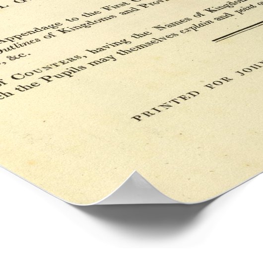 Titel Pagina Volledige cursus geografie Poster (Hoek)