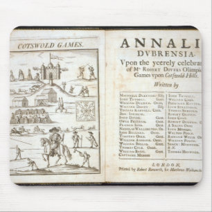 Titel pagina voor "Annalia Dubrensia: Op de Yeerel Muismat