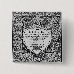 Titel pagina voor de Engelse vertaling Vierkante Button 5,1 Cm