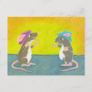 Titel:  Ratten in Petten - Fun gekke happy rodding Briefkaart