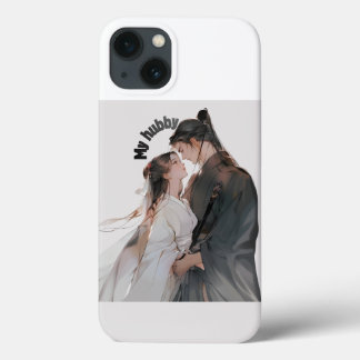 Titel: Romantisch Anime-koppel iPhone 13 Hoesje -