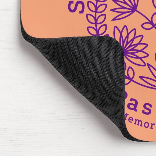 Titel: "Scrapbookers - knippen, plakken en herhale Muismat (Hoek)