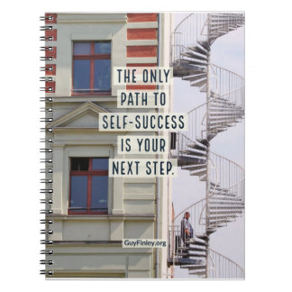 Titel: Spiral notebook "Path to Self-Success" 6,5" Notitieboek