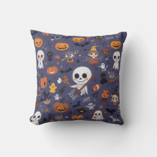 Titel Suggestie: Schattig & Spooky Fun Halloween Kussen