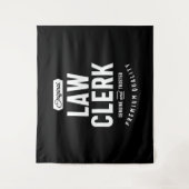 Titel titel Rechtheeklerk Wandkleed (Voorkant)