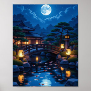 Titel: Tranquil Print, Waarde Poster Papier (mat)