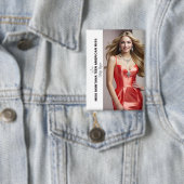 Titelfoto-knop voor schoonheidswedstrijden - Recht Button (Insitu)