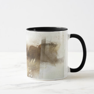 titelloze abstracte kunst mok